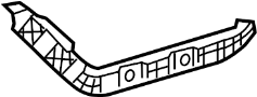 View Bumper Cover Bracket (Left, Rear, Upper, Lower) Full-Sized Product Image 1 of 2