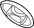 View Emblem. (Rear) Full-Sized Product Image