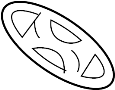 Image of Grille Emblem image for your 2013 Hyundai Tucson   
