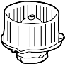 Image of Motor. Blower. HVAC. Fan. From 12/2001. HVAC. image for your 2007 Hyundai Elantra  SE Sedan 