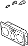 Image of HVAC Temperature Control Panel image for your Hyundai