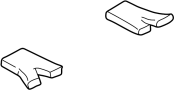 View Duct. Extension. (Right, Rear, Lower) Full-Sized Product Image