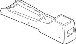 Image of Center Console (Front) image for your 2009 Hyundai Veracruz   