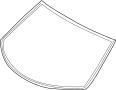 Image of Back Glass Reveal Molding (Right, Rear, Lower) image for your 2003 Hyundai Elantra  GLS Sedan 