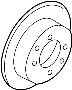 Disc Brake Rotor (Rear)