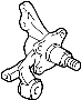 Image of Suspension Knuckle (Left, Rear) image for your 2001 Hyundai Tiburon   