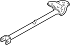 View Suspension Trailing Arm Bracket (Left) Full-Sized Product Image 1 of 2