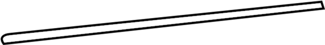 Image of Liftgate Finish Panel Trim Plate (Lower) image for your 2005 Hyundai Elantra  GLS Hatchback 