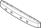 Image of Bumper Impact Bar (Rear) image for your 2022 Hyundai Venue   
