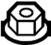 View Nut. (Front, Upper) Full-Sized Product Image