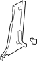 Image of Door Pillar Post Trim Set (Right, Lower) image for your 2012 Hyundai Equus   
