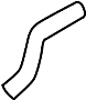 Image of Hose. Fuel. Filler. Neck. (Lower). Fuel Filler Neck. Hose. image for your 2003 Hyundai Tiburon   