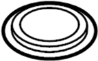 Image of Pump. SEAL. Fuel. Cover. Calif. Device that seals. image for your 2022 Hyundai Elantra N   
