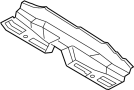 Image of Floor Pan Crossmember (Front, Rear) image for your 2012 Hyundai Elantra  Touring GLS Hatchback 