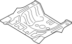 Image of Floor Pan (Front, Rear) image for your 2012 Hyundai Elantra  Touring GLS Hatchback 