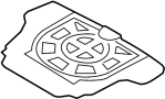 Image of Trunk Floor Access Cover (Rear) image for your 2007 Hyundai Tucson   