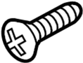 View Rivet. Bracket. Bumper. (Front, Rear, Upper, Lower) Full-Sized Product Image