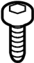 View Screw. Bracket. Cover. (Upper, Lower) Full-Sized Product Image