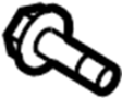 View Hood Release Handle Screw Full-Sized Product Image