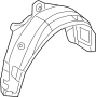 Image of Quarter Panel Splash Shield (Left, Rear) image for your 2012 Hyundai Veloster   