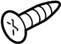 View Screw. Molding. Rocker. Splash. (Front, Rear) Full-Sized Product Image