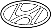 Image of Hatch Emblem. Hatch Emblem. Applique. image for your 2013 Hyundai Genesis   