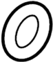 Image of Motor. Wiper. Pad. Bushing. (Rear). A rubber ring with a. image for your 2022 Genesis GV80   