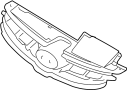 Image of Grille (Upper, Lower) image for your 2012 Hyundai Elantra  L Sedan 
