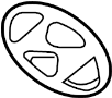 Image of Grille Emblem (Rear) image for your 2012 Hyundai Equus   