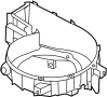Image of HVAC Blower Motor Housing (Lower) image for your 2018 Hyundai Ioniq  Plug-In Hybrid Hatchback 