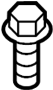 View Bolt. Mount. Bracket. (Front, Rear, Upper, Lower) Full-Sized Product Image 1 of 10