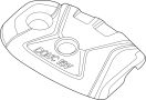Image of Engine Cover image for your 2016 Hyundai Elantra   
