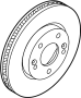 Image of Disc Brake Rotor (Front) image for your Hyundai