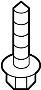 View Bolt. Arm. Control. Cntl. Mount. (Front, Rear, Upper, Lower) Full-Sized Product Image