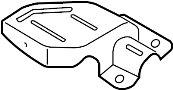 Image of Heat. Shield. A component which. image for your 2015 Hyundai Elantra 1.8L PZEV M/T  