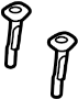 View GUIDE ASSY-HEADREST (BLACK) Full-Sized Product Image