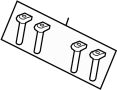 View GUIDE ASSY-HEADREST (BLACK) Full-Sized Product Image