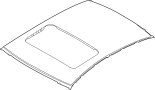 Image of Roof Panel image for your 2016 Hyundai Elantra 2.0L M/T Sport Sedan 
