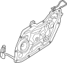 Image of Regulator. Panel. (Left, Front). A mechanical assembly. image for your 2013 Hyundai Accent   