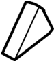 View Door Trim Molding (Right, Front, Rear, Upper) Full-Sized Product Image 1 of 2