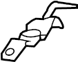 View Fuel Filler Neck Mount Plate (Upper) Full-Sized Product Image 1 of 2
