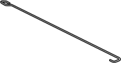 Image of Trunk Torque Rod (Left) image for your 2010 Hyundai Elantra   