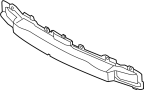 Image of Bumper Impact Bar (Rear) image for your 2022 Hyundai Venue   