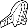 Image of Cover. Panel. Shield. (Front). A decor piece for a seat. image for your Hyundai