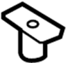 View Clip. Seal. Strip. Molding. Hood. (Front, Upper) Full-Sized Product Image