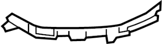 Image of Bumper Cover Support Rail (Right, Front, Upper, Lower) image for your 2012 Hyundai Sonata  Limited Sedan 