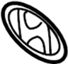 View Grille Emblem Full-Sized Product Image 1 of 2