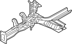 Image of Frame Side Member Assembly (Left, Front, Lower) image for your 2013 Hyundai Accent  GS Hatchback 