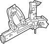 Image of Frame Side Member Assembly (Front, Lower) image for your 2000 Hyundai Elantra   