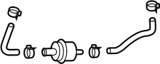 Image of CHAMBER. Actuator. ASSEMBLY - TURBOCHARGER ACTU. image for your 2018 Hyundai Elantra   